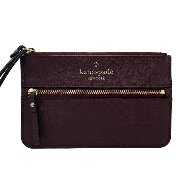 KATE SPADE New York Wine Wristlet - Picture 1 of 7